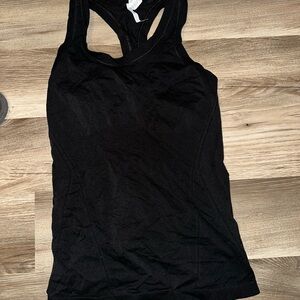 Black Racerback Tank Top